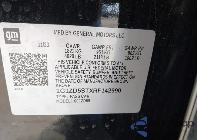 1G1ZD5STXRF142990: 43882403