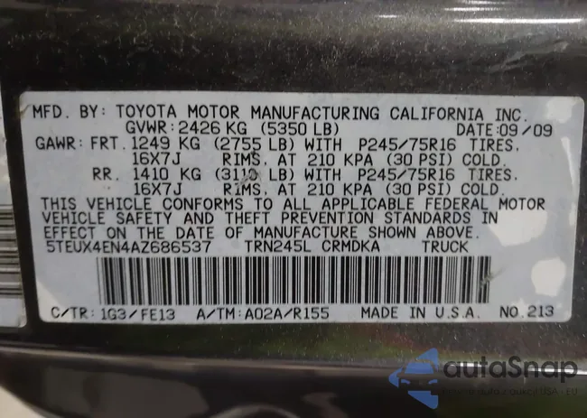 5TEUX4EN4AZ686537: 43882409