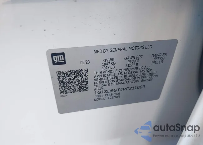 1G1ZD5ST4PF211069: 43881454