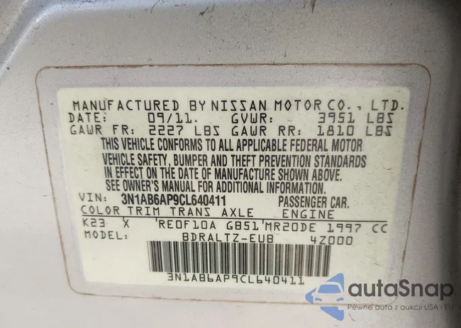 3N1AB6AP9CL640411: 43881527