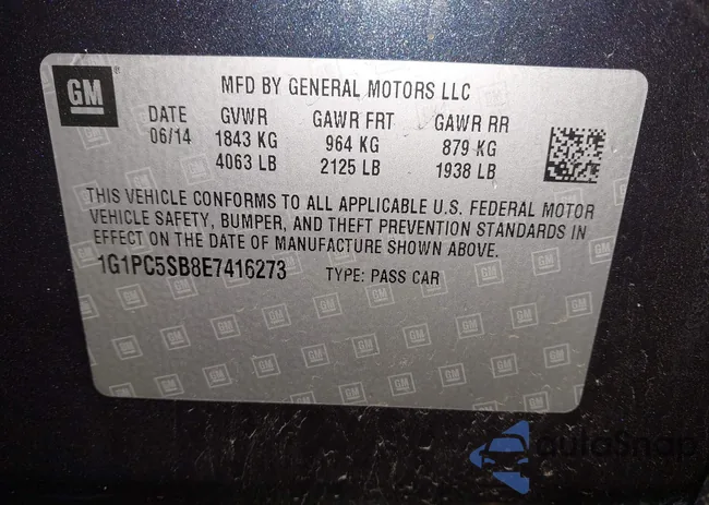 1G1PC5SB8E7416273: 43881579