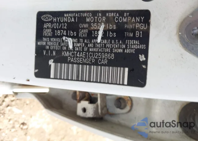 KMHCT4AE1CU259868: 43881831