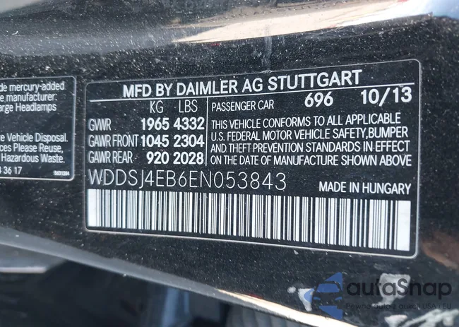 WDDSJ4EB6EN053843: 43883364