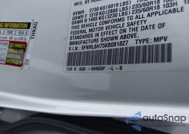 5FNRL6H75KB081827: 43882761