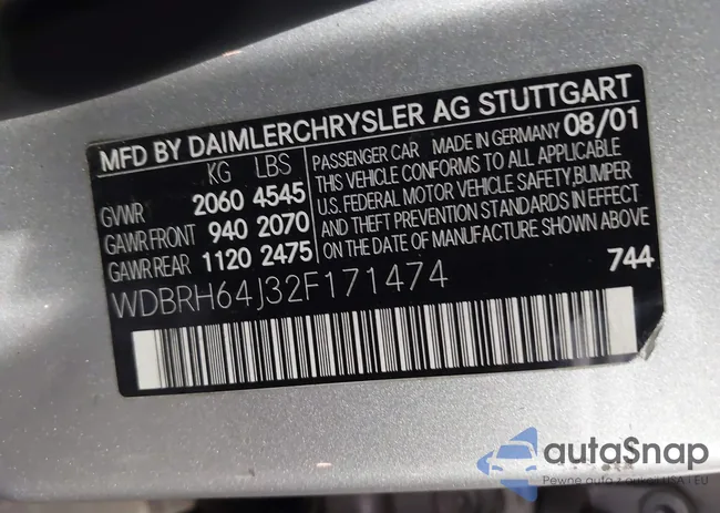 WDBRH64J32F171474: 43883864