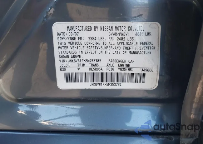 JNKBV61FX8M253782: 43884139