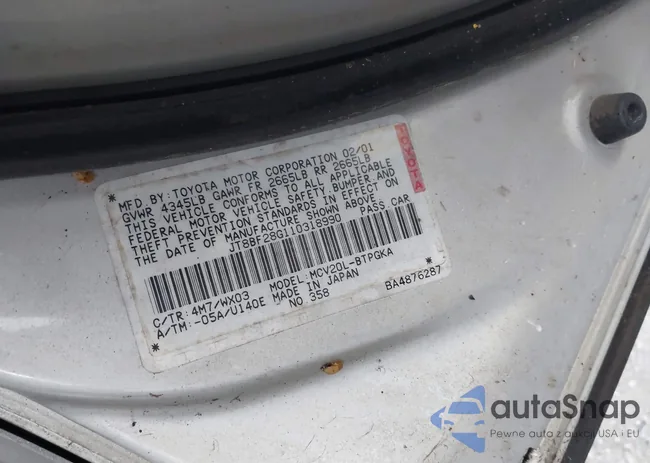 JT8BF28G110318990: 43884956