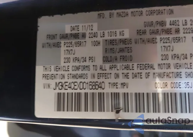 JM3KE4CEXD0168640: 43885129