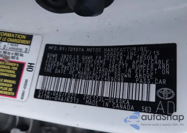 2T1BURHE4EC066341: 43885253