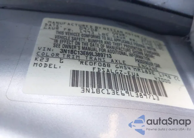 3N1BC13E69L389713: 43885273