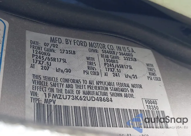 1FMZU73K62UD48684: 43885391