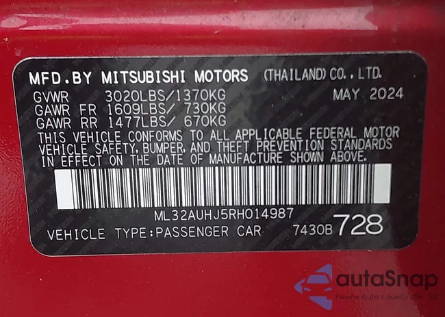 ML32AUHJ5RH014987: 43884458