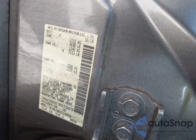 1N4AA5AP3EC907069: 43884465