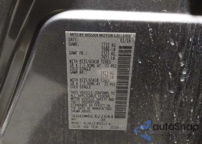 5N1AR2MM9GC622684: 43884518