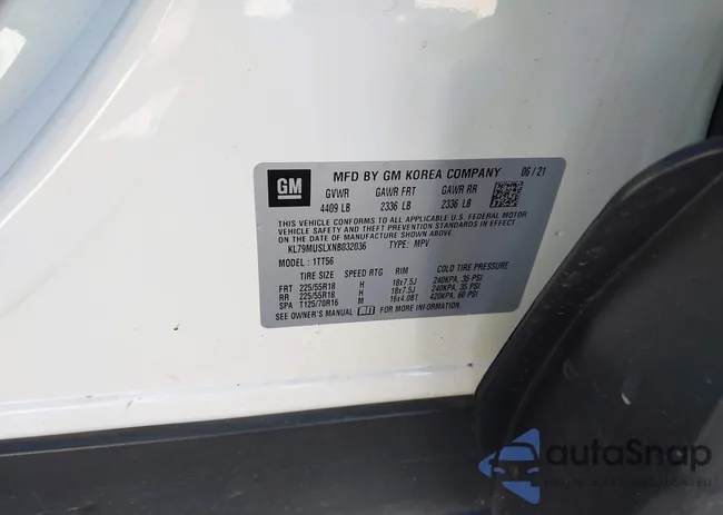 KL79MUSLXNB032036: 43884768