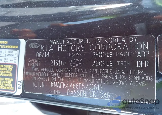 KNAFK4A66F5291613: 43885883