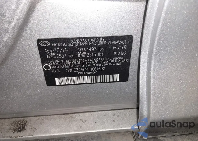 5NPE34AF2FH061692: 43885887