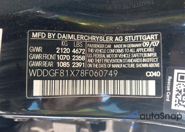 WDDGF81X78F060749: 43885942