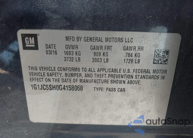 1G1JC5SH0G4158068: 43885966