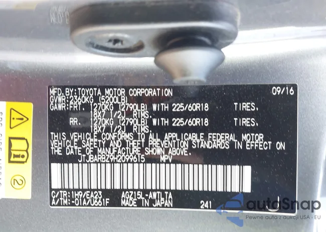 JTJBARBZ9H2099615: 43886069