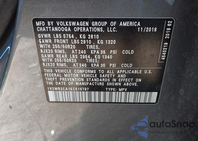 1V2WR2CA1KC515797: 43886314