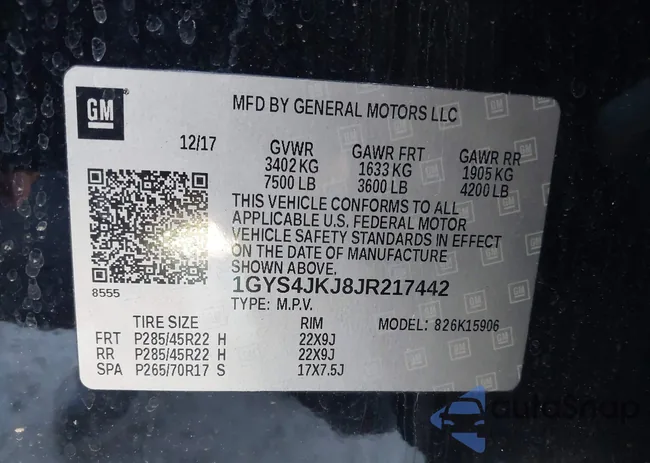 1GYS4JKJ8JR217442: 43886353