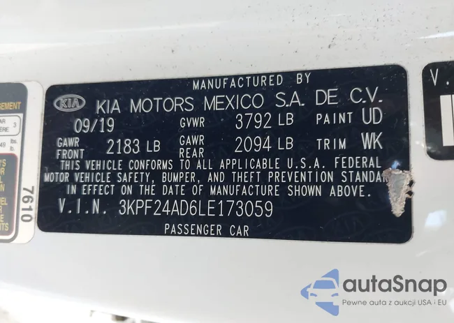 3KPF24AD6LE173059: 43886405