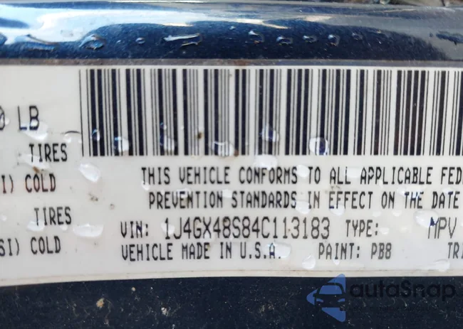 1J4GX48S84C113183: 43885656