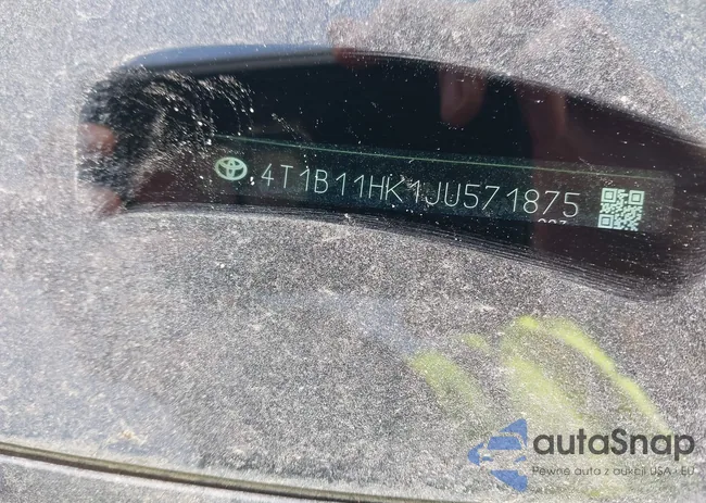 4T1B11HK1JU571875: 43885657