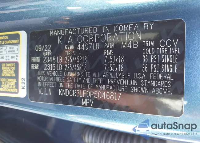 KNDCR3LF0P5046817: 43886675