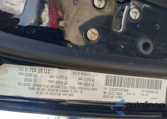 2C3CDZBTXHH572606: 43887968