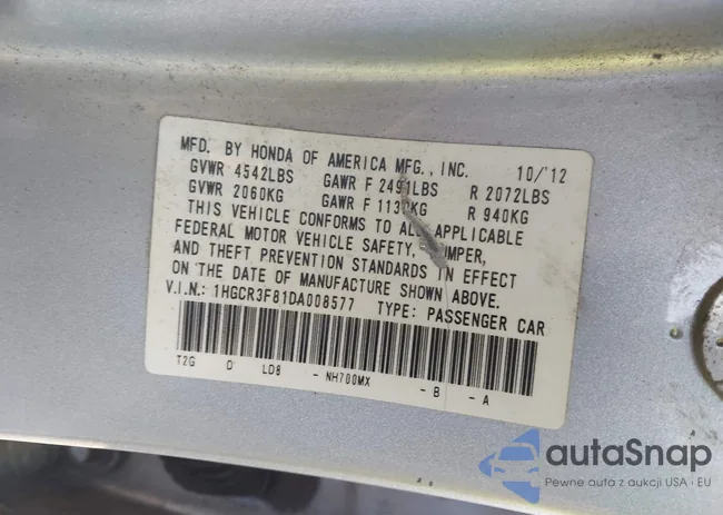 1HGCR3F81DA008577: 43888016