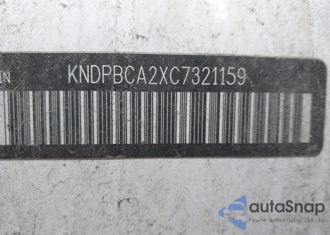 KNDPBCA2XC7321159: 43887484