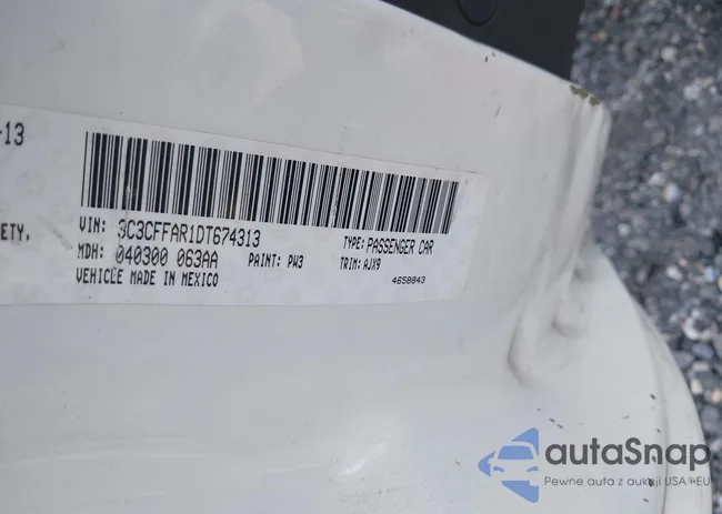 3C3CFFAR1DT674313: 43887708