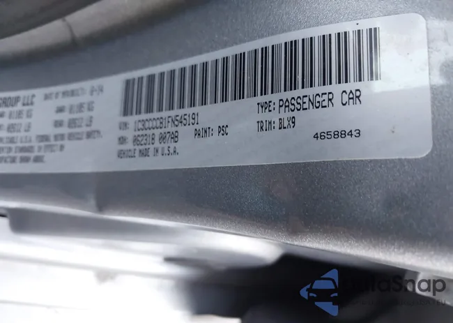 1C3CCCCB1FN545191: 43887718