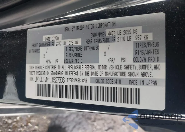 JM1GL1VM1L1527308: 43888600