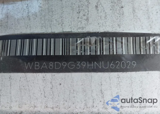WBA8D9G39HNU62029: 43889459