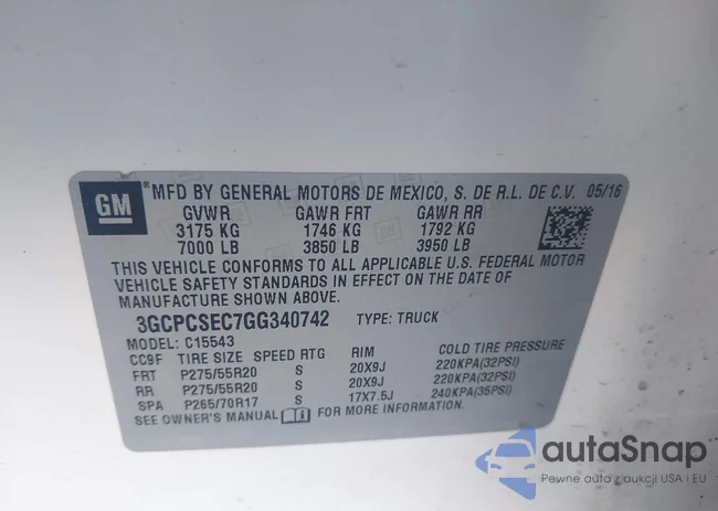 3GCPCSEC7GG340742: 43889509