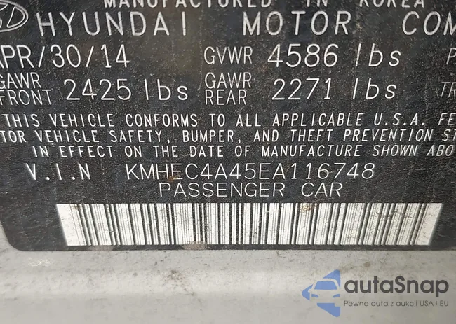 KMHEC4A45EA116748: 43889689