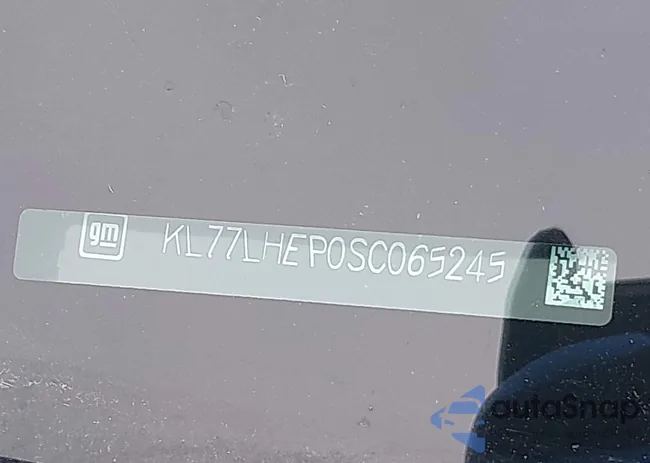 KL77LHEP0SC065245: 43891043