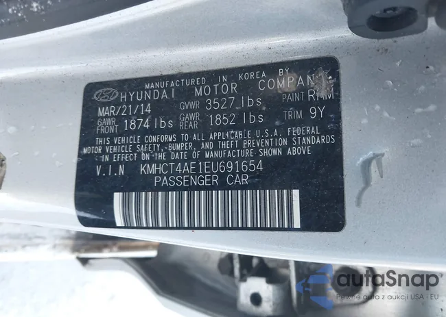 KMHCT4AE1EU691654: 43891142