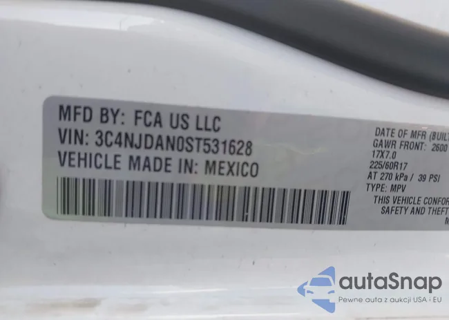 3C4NJDAN0ST531628: 43890635