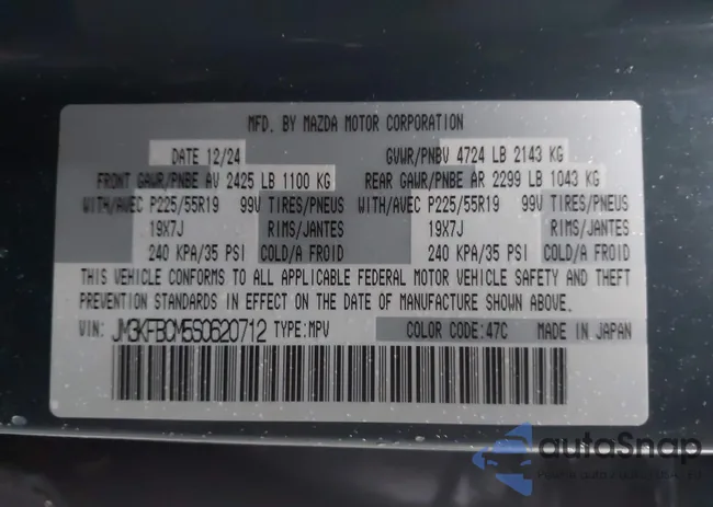 JM3KFBCM5S0620712: 43892113