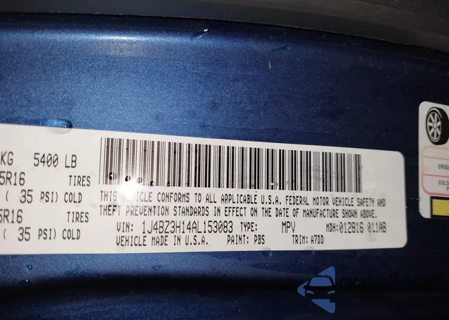 1J4BZ3H14AL153083: 43892353