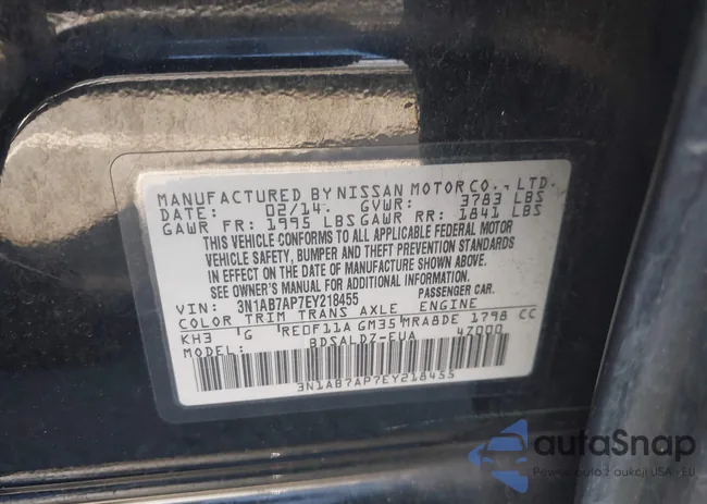 3N1AB7AP7EY218455: 43891580