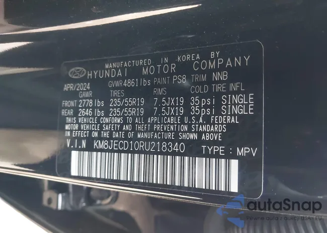 KM8JECD10RU218340: 43893318