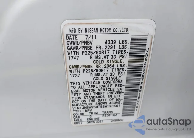 JN8AS5MT5BW190561: 43893878