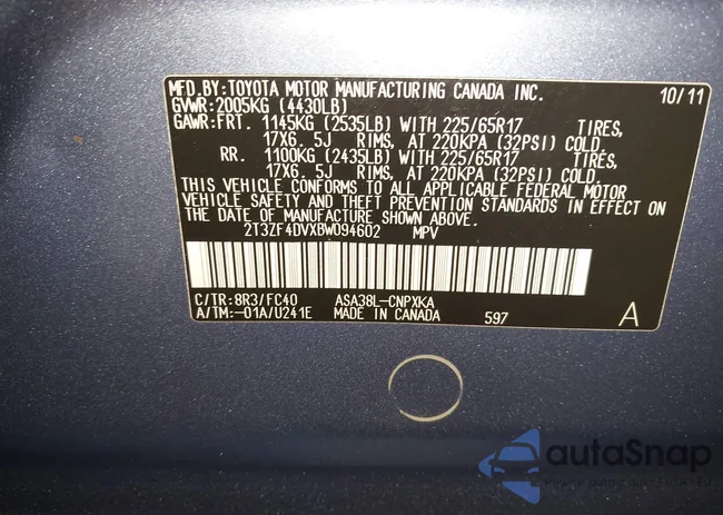 2T3ZF4DVXBW094602: 43894104