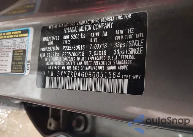 5XYZKDAG0BG051564: 43894186