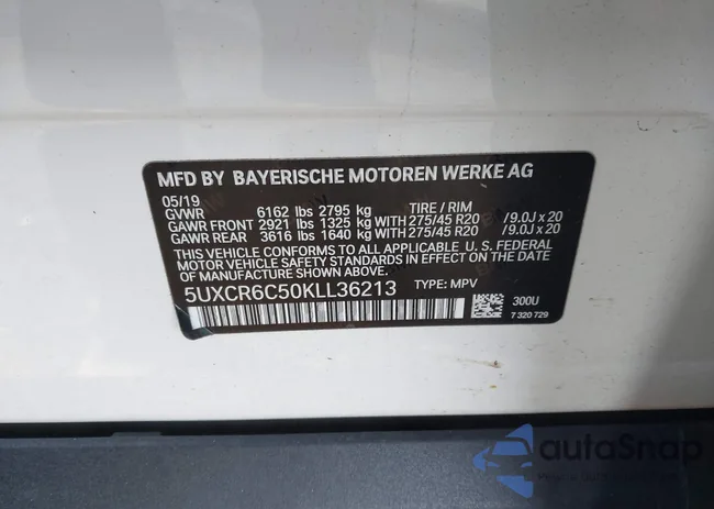 5UXCR6C50KLL36213: 43893728